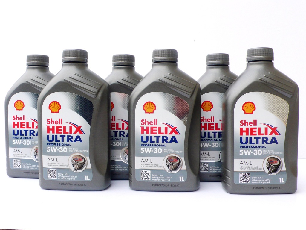SHELL HELIX ULTRA PROFESSIONAL AM-L 5W30 6L BMW MB - 7069339109 ...