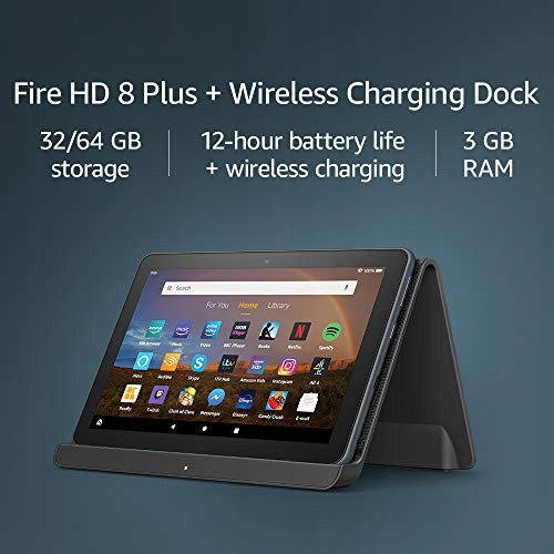 Fire HD 8 Plus tablet | HD display, 64 GB - with A