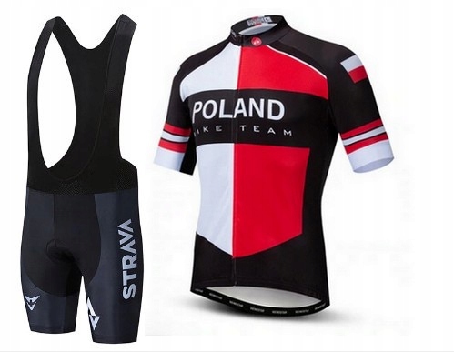 Strój rowerowy, komplet "POLAND,"Xl