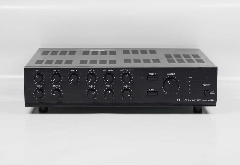 Wzmacniacz Radiowęzłowy TOA A-1724 Najwyższy Model - 14313837582 ...
