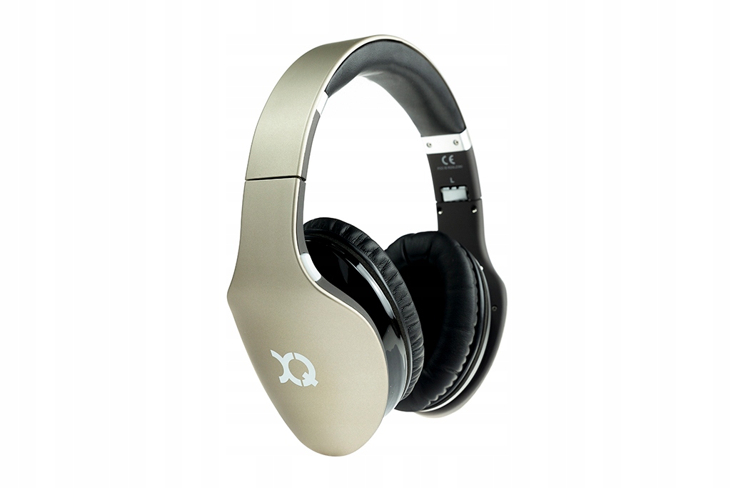 Bezprzewodowe słuchawki nauszne bluetooth Xqisit LZ380 złote