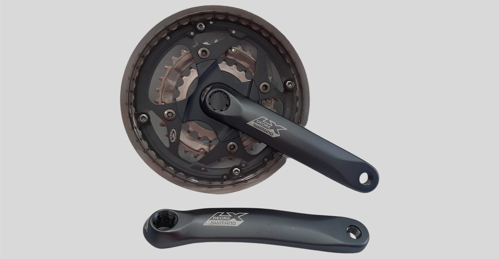 Mechanizm korbowy Shimano Deore LX FC-M571old