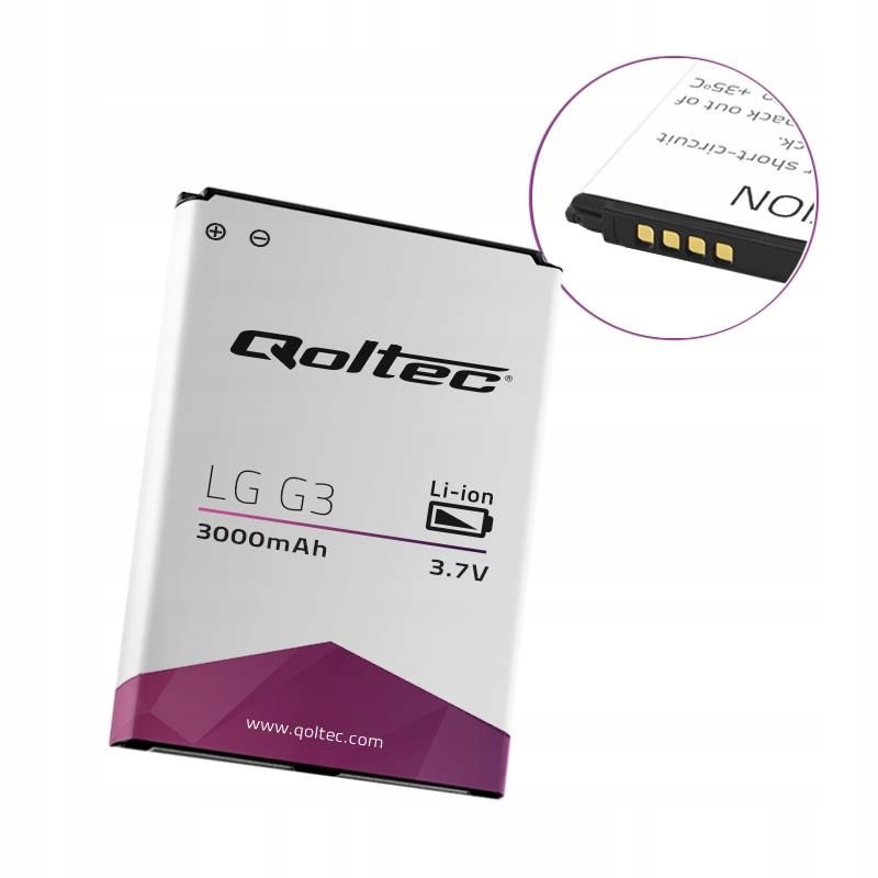 Bateria do LG G3 BL-53YH Qoltec 3000mAh