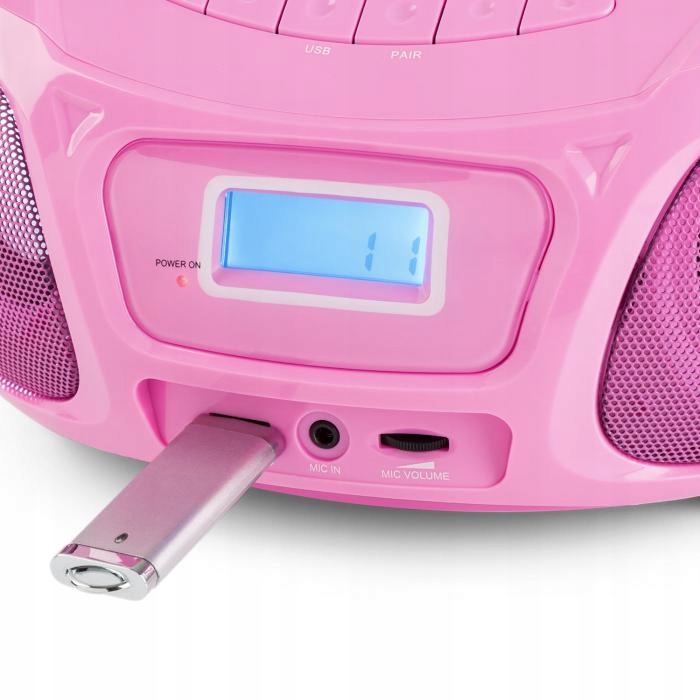 Boombox z mikrofonem CD radio USB AUNA 8336802660 oficjalne