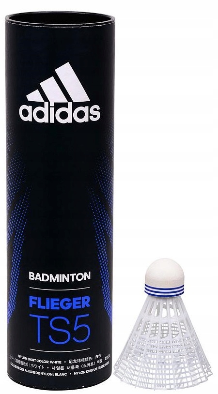 adidas czółenka badmintona 7,5 cm nylonowe białe 6