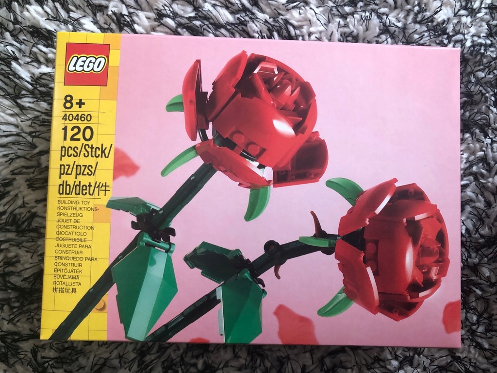 LEGO Creator 40460 kwiaty RÓŻE - NOWE - 12926880790 - oficjalne ...