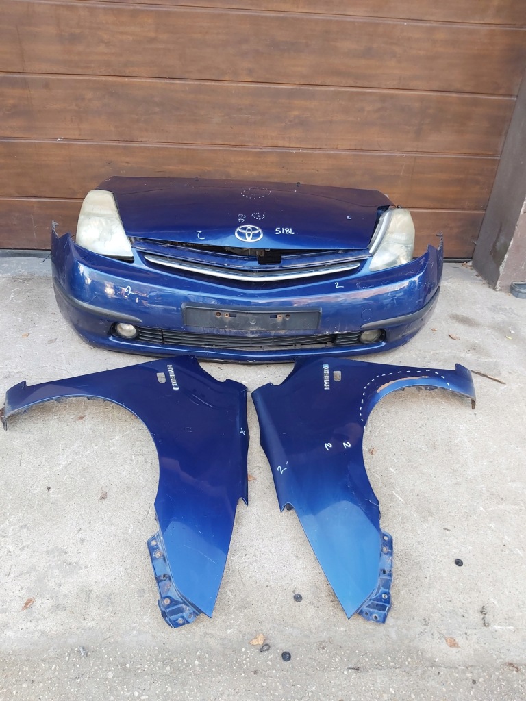 Toyota Prius II pas przedni maska zderzak przód - 12829398800 ...