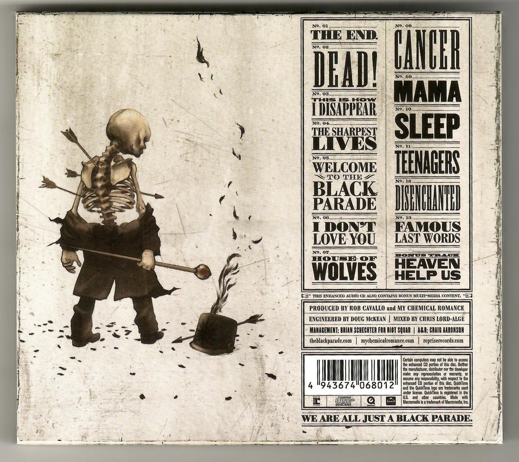 ■[廃盤/2CD] My Chemical Romance 1st アルバム □[廃盤/2CD] My Chemical Romance 1st アルバム □[廃盤/2CD