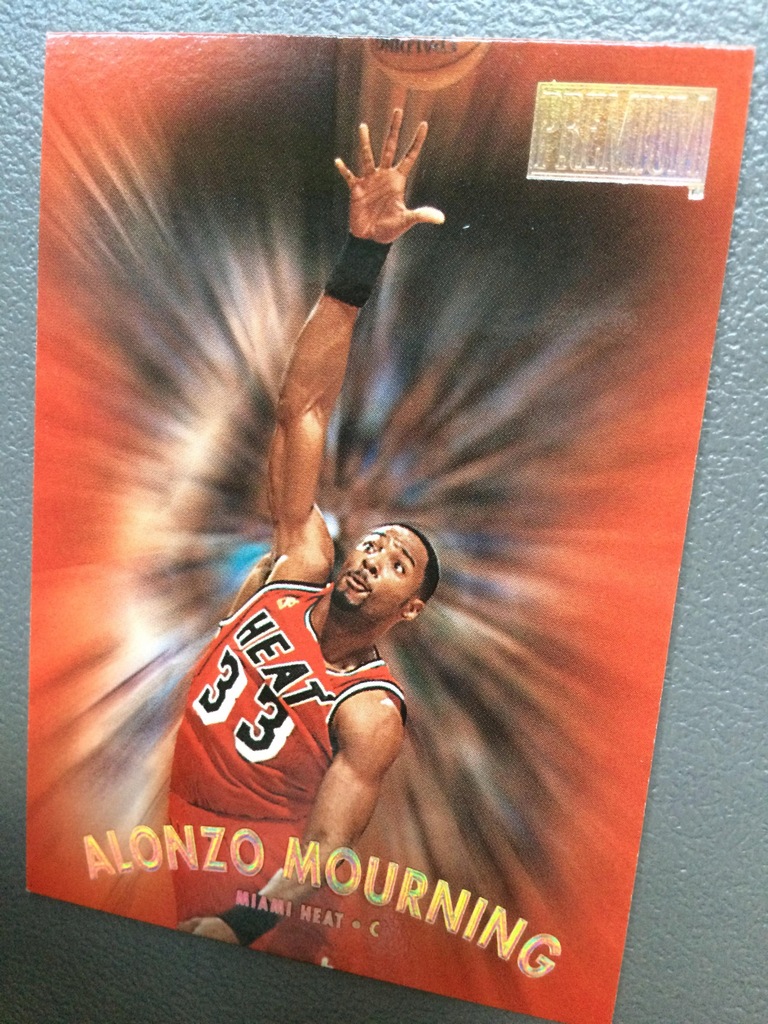 Alonzo Mourning // Base+ // Karty NBA // Heat