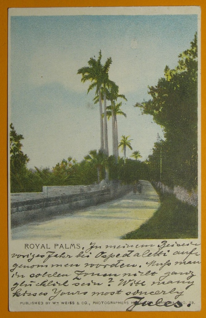 174660, Bermudy, obieg 1905
