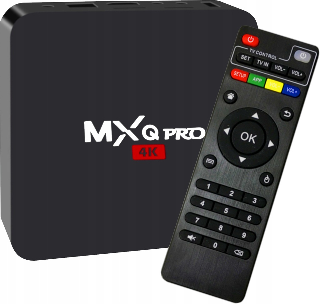 Купить ТВ ПРИСТАВКА MXQ PRO 4K SMART TV UHD ANDROID 7.0 HDMI SD: отзывы, фото, характеристики в интерне-магазине Aredi.ru