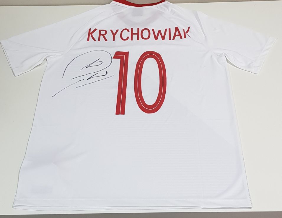 Krychowiak - koszulka z autografem