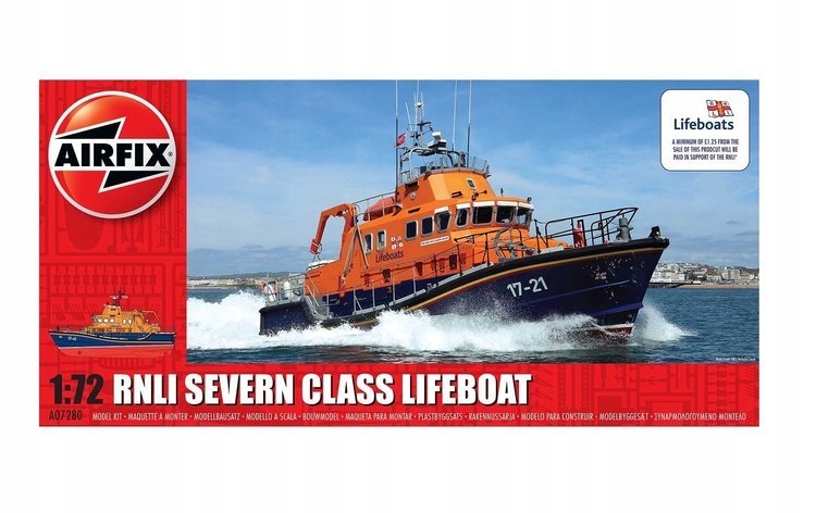 Купить Спасательная шлюпка класса RNLI Severn Airfix: отзывы, фото, характеристики в интерне-магазине Aredi.ru