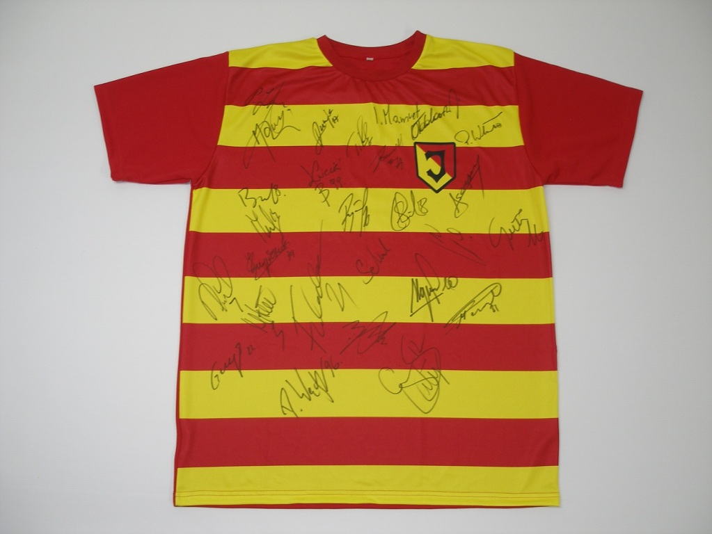 JAGIELLONIA koszulka z autografami !!!