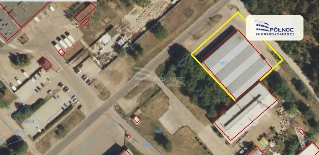 Magazyny i hale, Ostrołęka, 1988 m²