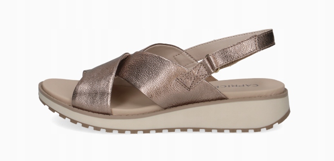 Caprice 9-28703-42-341 sandały damskie w kolorze taupe r. 38