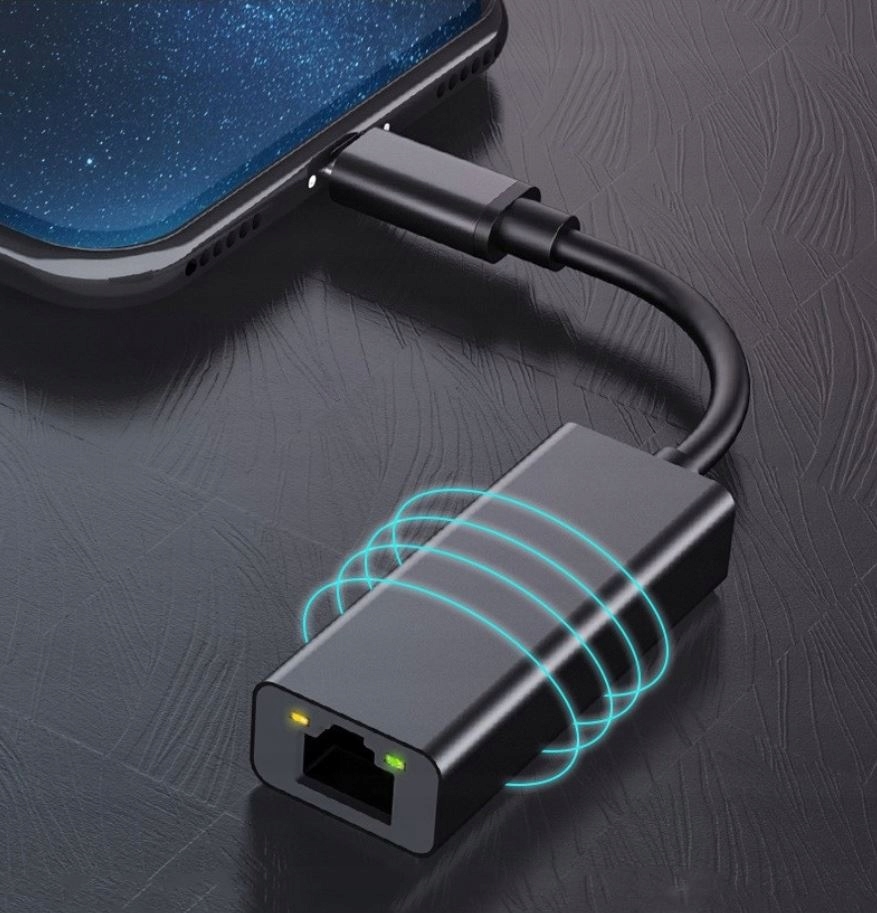 Купить АДАПТЕР USB-C LAN ETHERNET RJ45 GIGABIT 1000 Мбит/с: отзывы, фото, характеристики в интерне-магазине Aredi.ru