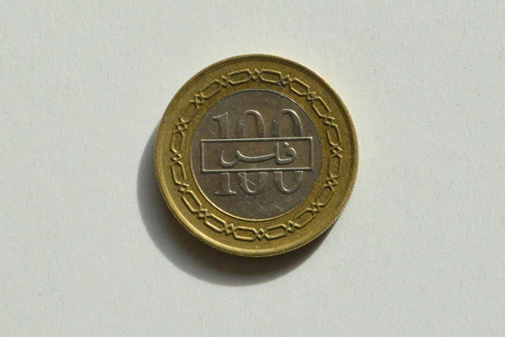 ciekawostka! 100 dinarów Bahrajnu - obiegowy 1997