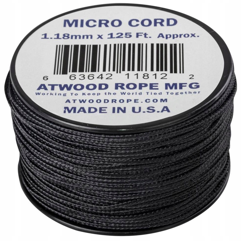 Linka Paracord Atwood Rope MFG Micro Cord 38 m