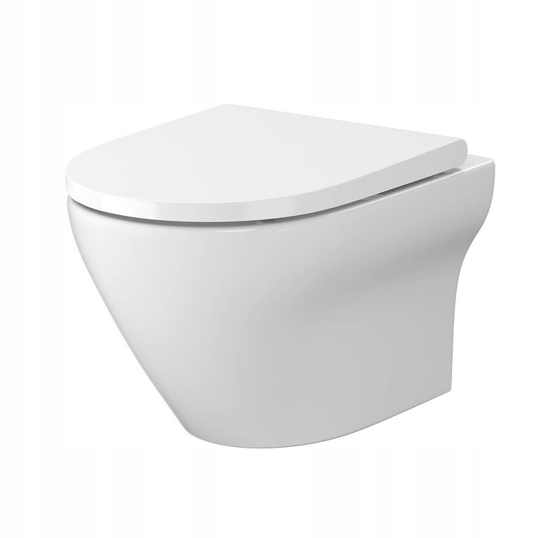 ZESTAW B331 miska WC LARGA OVAL Cleanon + deska sedesowa SLIM (S701-472) /P