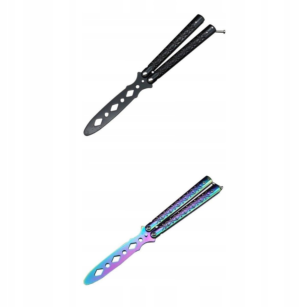 2 . Butterfly Balisong Trainer Nóż treningowy na