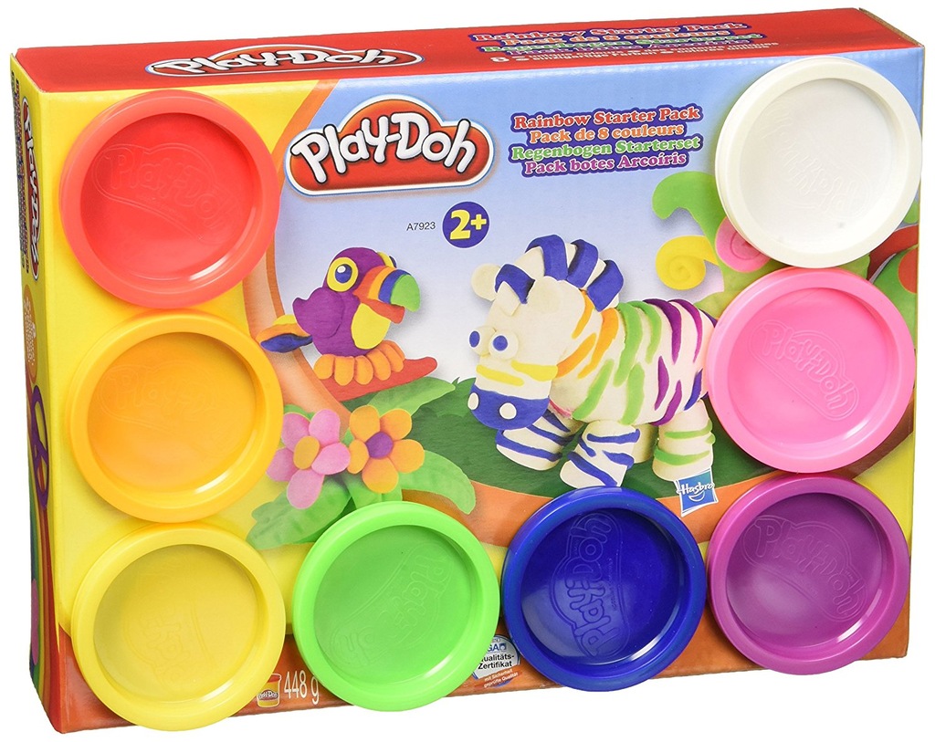 PLAY DOH CIASTOLINA 8 KOLORÓW TUB A7923