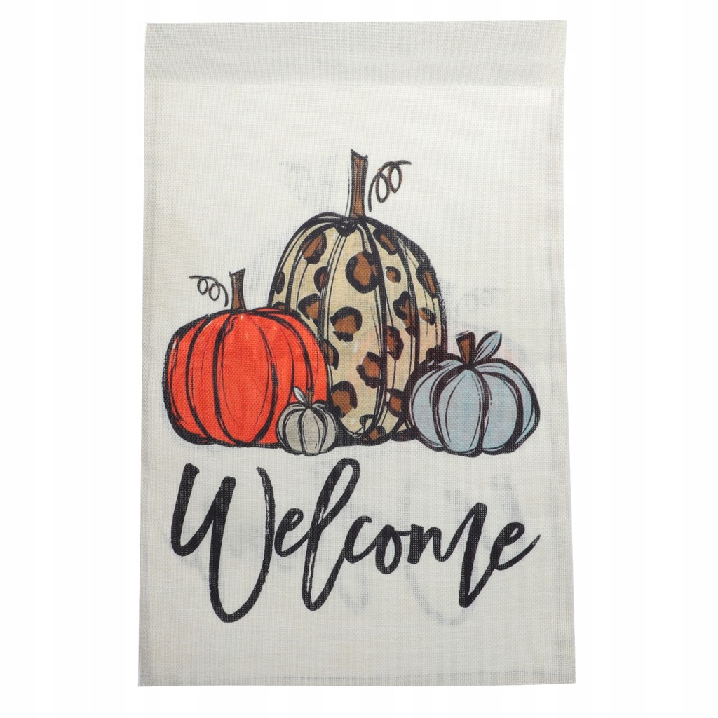 Garden Flag Fall Banner Welcome Decorate