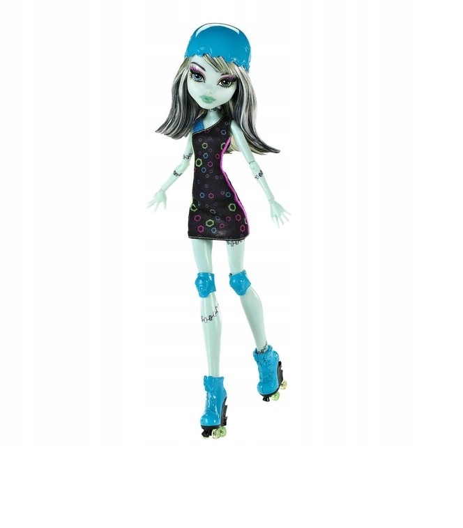 *** MONSTER HIGH FRANKIE STEIN NA ROLKACH X3672***