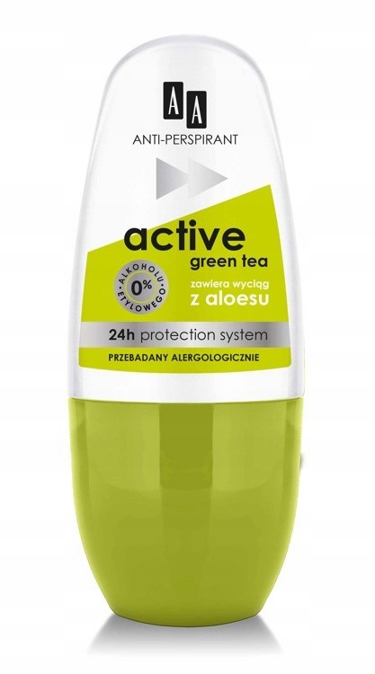 AA Dezodorant roll-on Active Green Tea 50ml