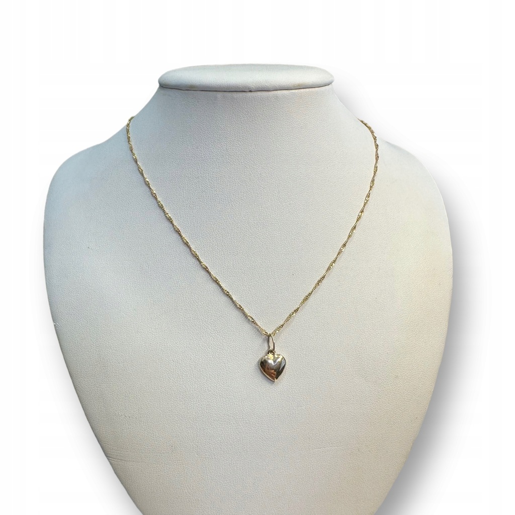 Złoty wyrób jubilerski 14-Karatow Zawieszka