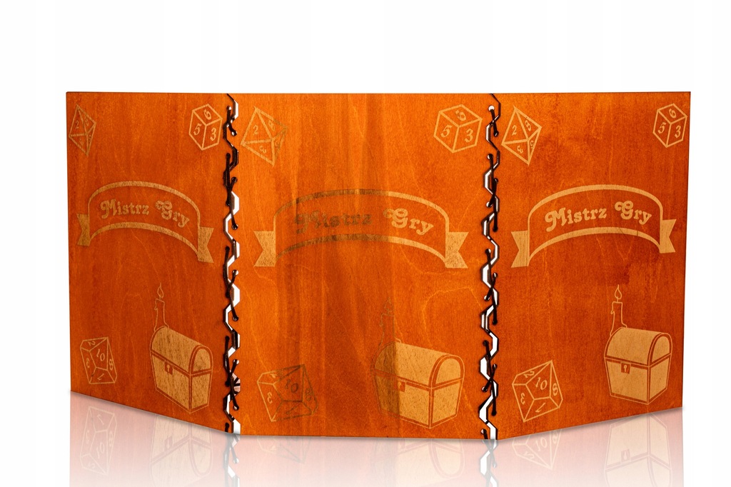 WIELKI MISTRZ DREWNIANY EKRAN MISTRZA GRY