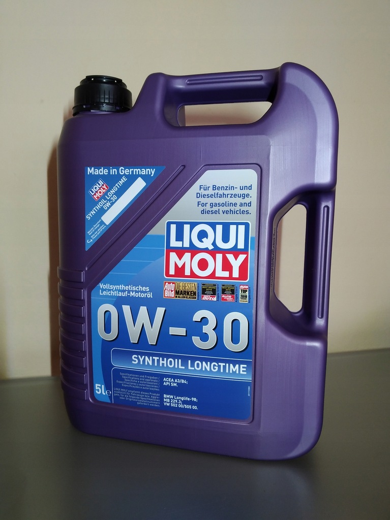Liqui Moly Longtime 5L 0W-30 100% Syntetyk
