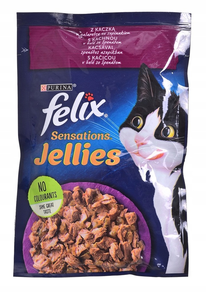 PURINA Felix Sensations Jellies - karma dla kota - 85g