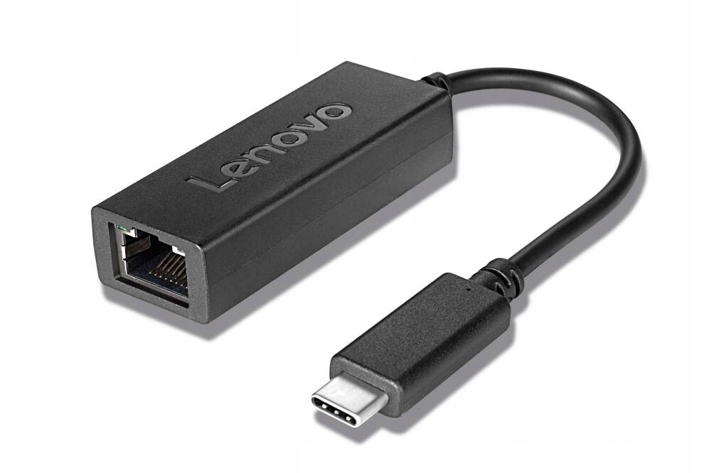 FABRYCZNY ADAPTER LENOVO USB-C LAN ETHERNET RJ45 GIGABIT 1000 Mbps