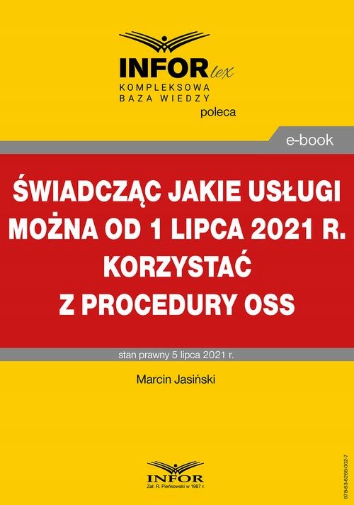 ŚWIADCZĄC JAKIE USŁUGI MOŻNA OD 1 LIPCA 2.. EBOOK