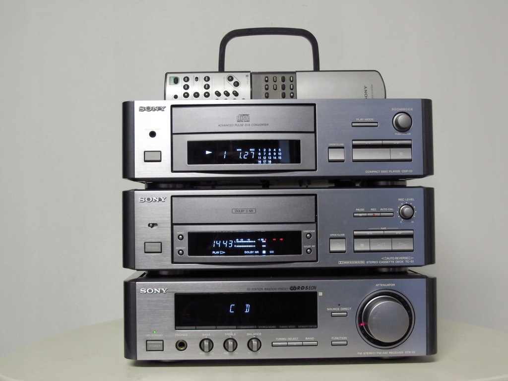 SONY STR-S1, TC-S1, CDP-S1