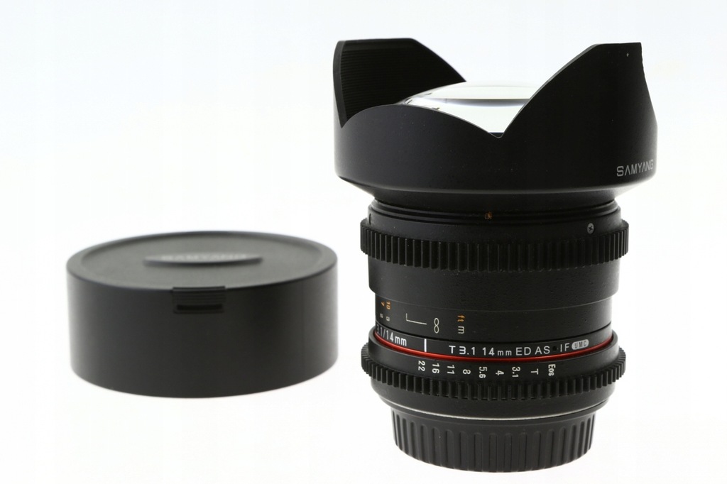 Samyang 14mm T3.1 ED AS IF UMC VDSLR Canon
