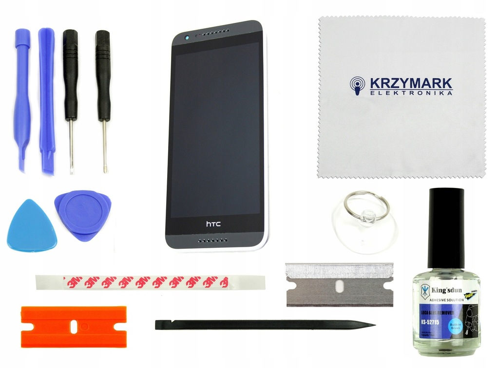 WYŚWIETLACZ LCD DIGITIZER DOTYK EKRAN HTC 620 620G