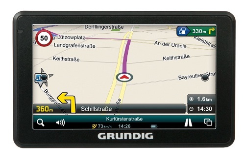 GRUNDIG M5 5 CALI NAWIGACJA SAMOCHODOWA GPS + MAPY