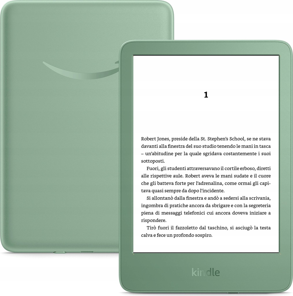 Rewelacyjny Czytnik Amazon Kindle 11 (2024) 16GB 6" Zielony (5078220EG7012