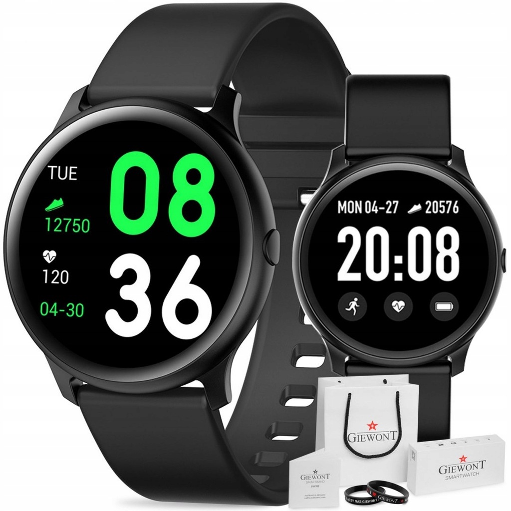 Smartwatch Giewont zegarek do apple xiaomi samsung