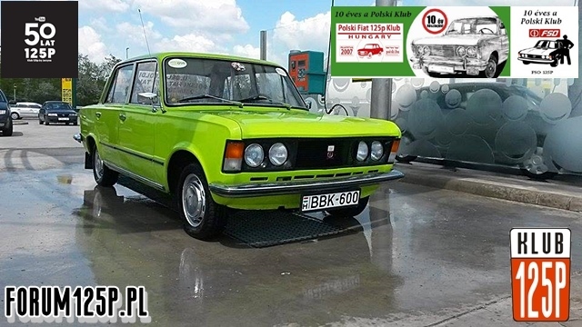 Fiat 125p podróż do przeszłości- Węgry!!!!