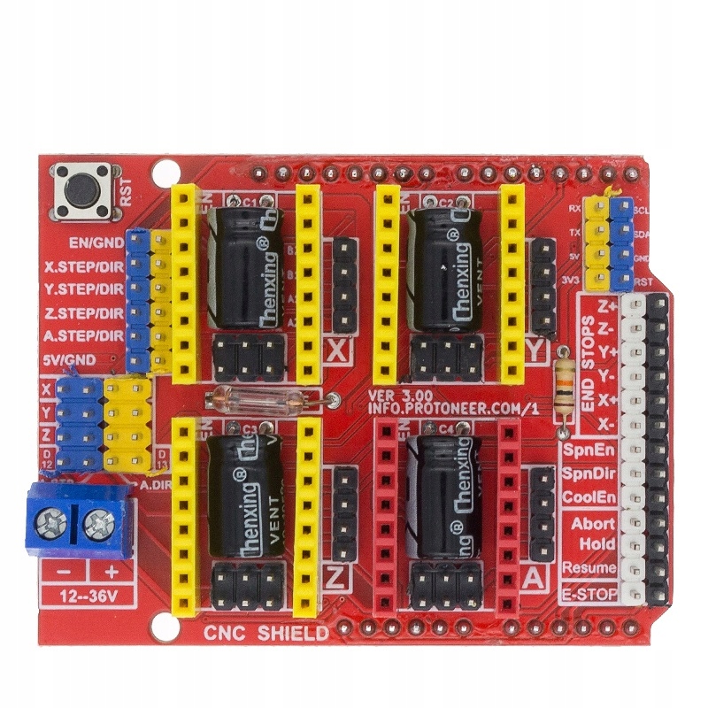 Moduł Shield CNC V3 Arduino Uno Sterownik 3D