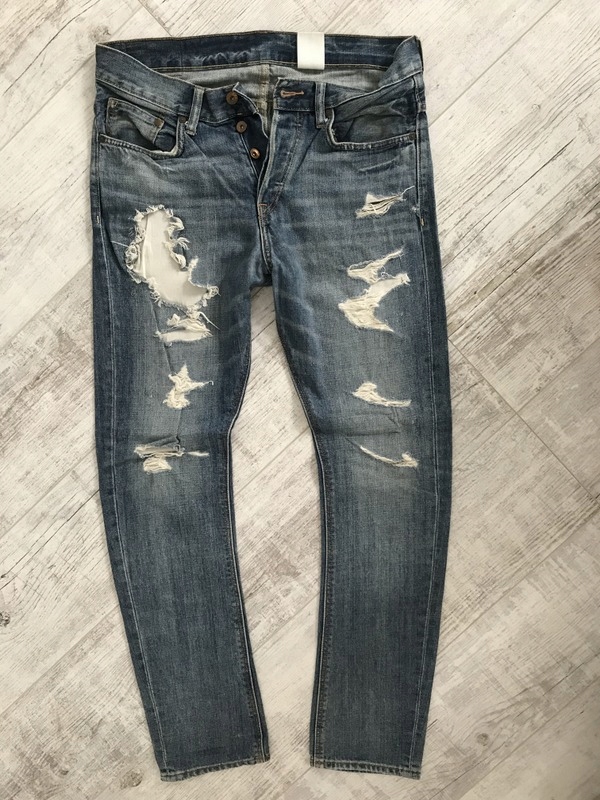 H&M * męskie jeans RURKI * W30L32