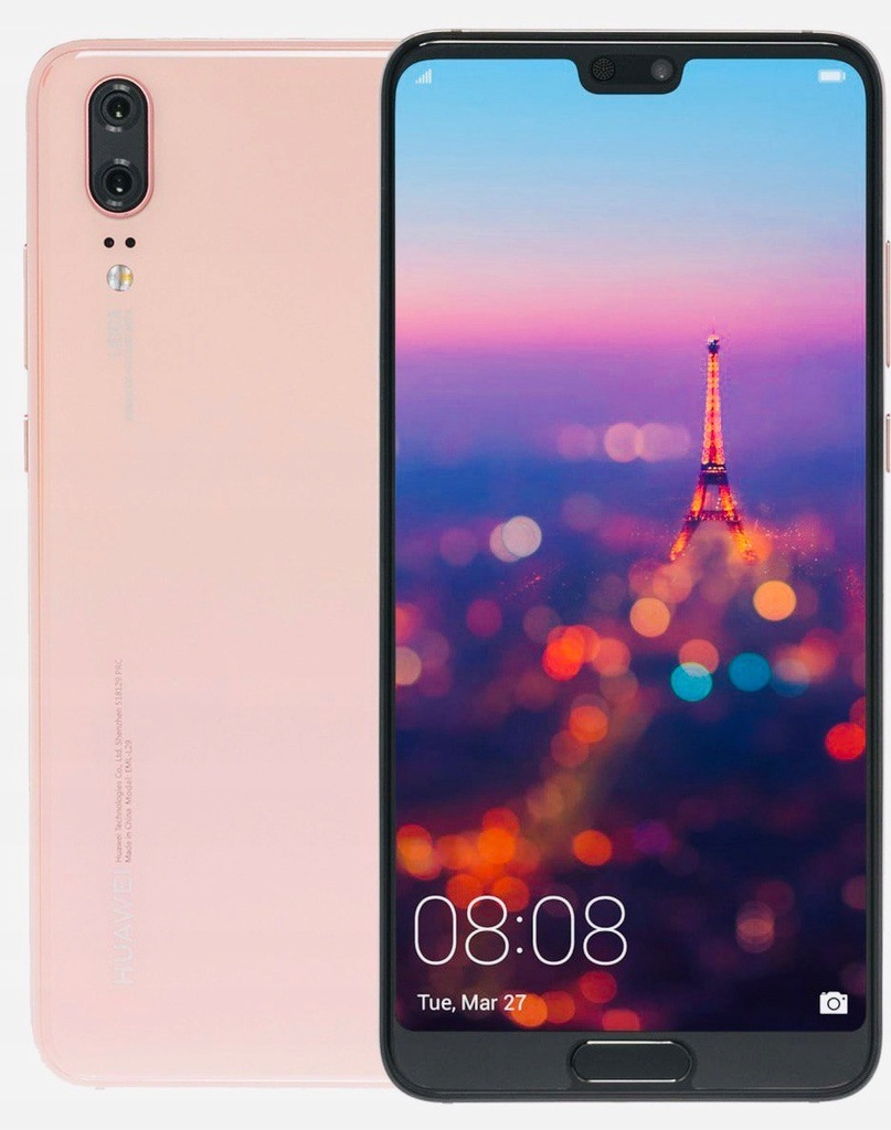 Smartfon Huawei P20 4 GB / 128 GB różowy