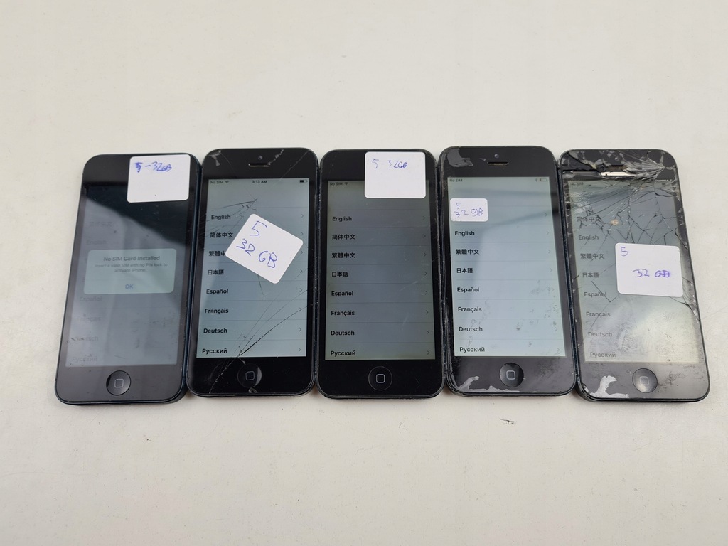 Apple 5 sztuk Iphone 5 32GB (2139032)