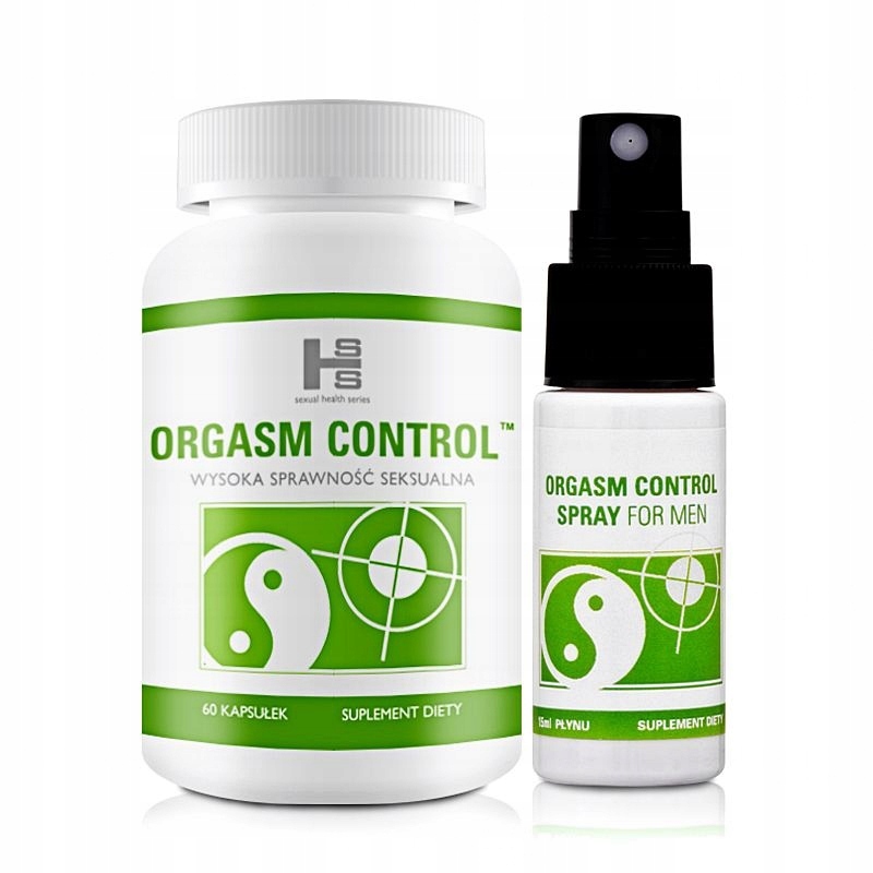 ORGASM CONTROL 60 tabletek + CONTROL SPRAY TANIO