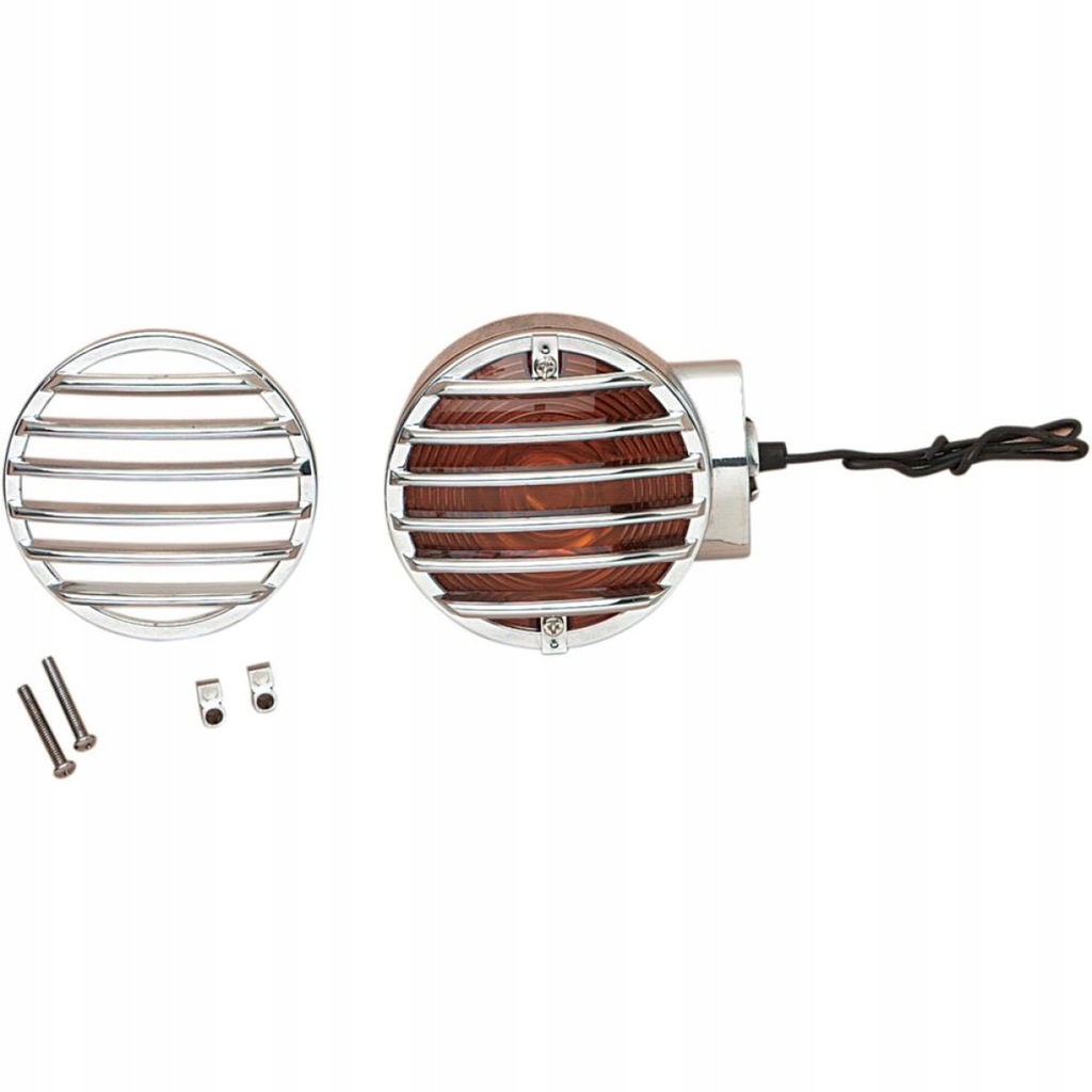 GRILL KRATKA OSŁONA KIERUNKOWSKAZ HARLEY 2szt ELEC