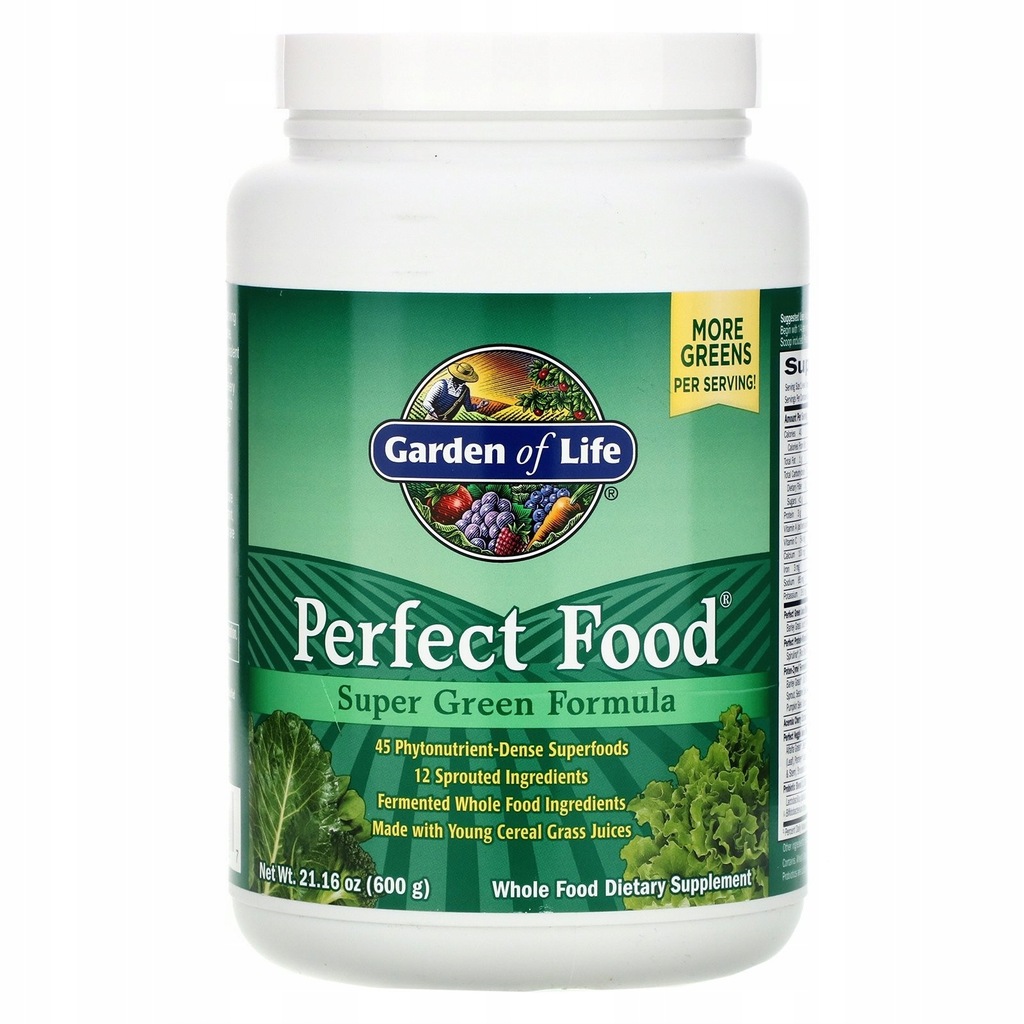 Garden of Life Perfect Food Super Green For 600 g