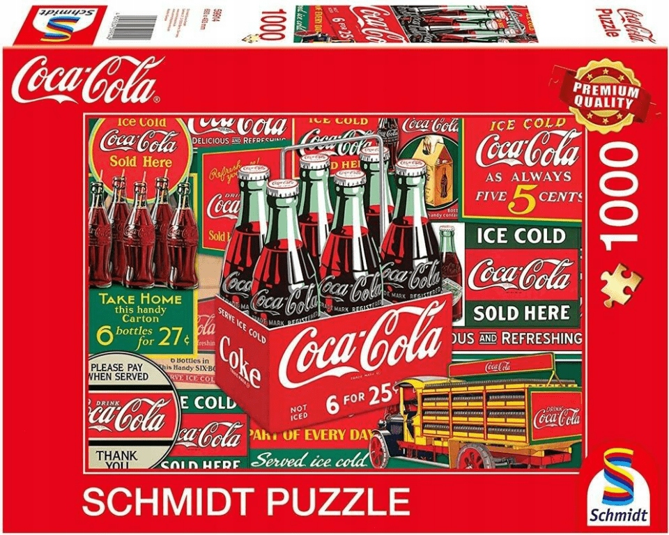 Puzzle PQ 1000 Coca-Cola Tradycja G3